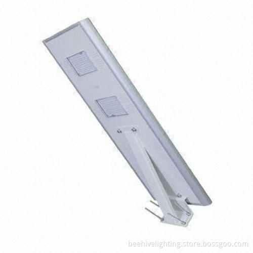 Solar Streetlight, 20W Power, All-in-one Integrated, Easy to Install with Lithium Battery